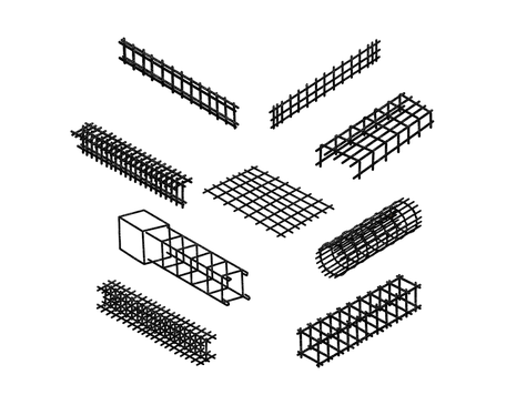 АРМАТУРНЫЕ КАРКАСЫ-
ПЛОСКИЕ И ПРОСТРАНСТВЕННЫЕ